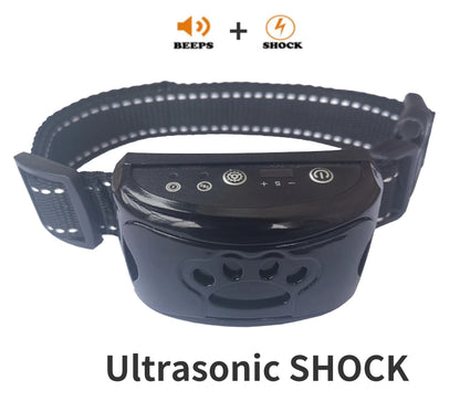 USB Ultrasonic Dog Training Collar - Anti-Bark Vibration Device Wholesale