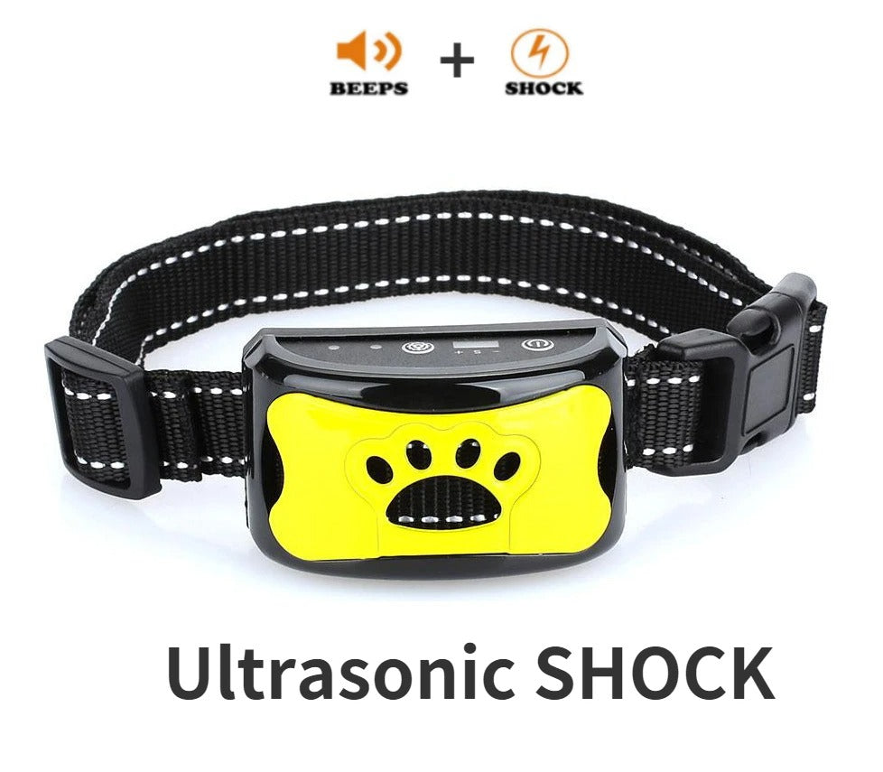 USB Ultrasonic Dog Training Collar - Anti-Bark Vibration Device Wholesale