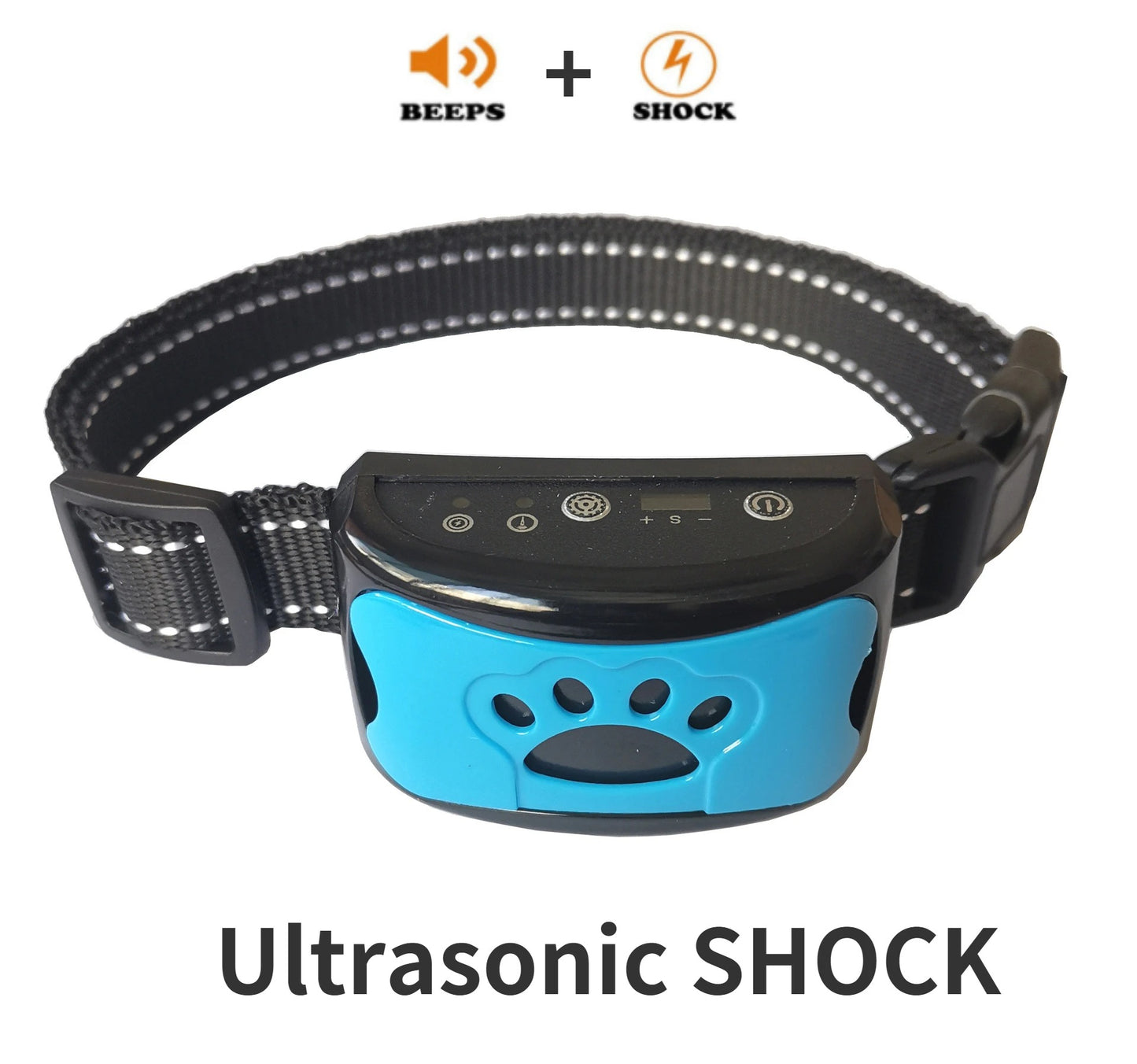 USB Ultrasonic Dog Training Collar - Anti-Bark Vibration Device Wholesale