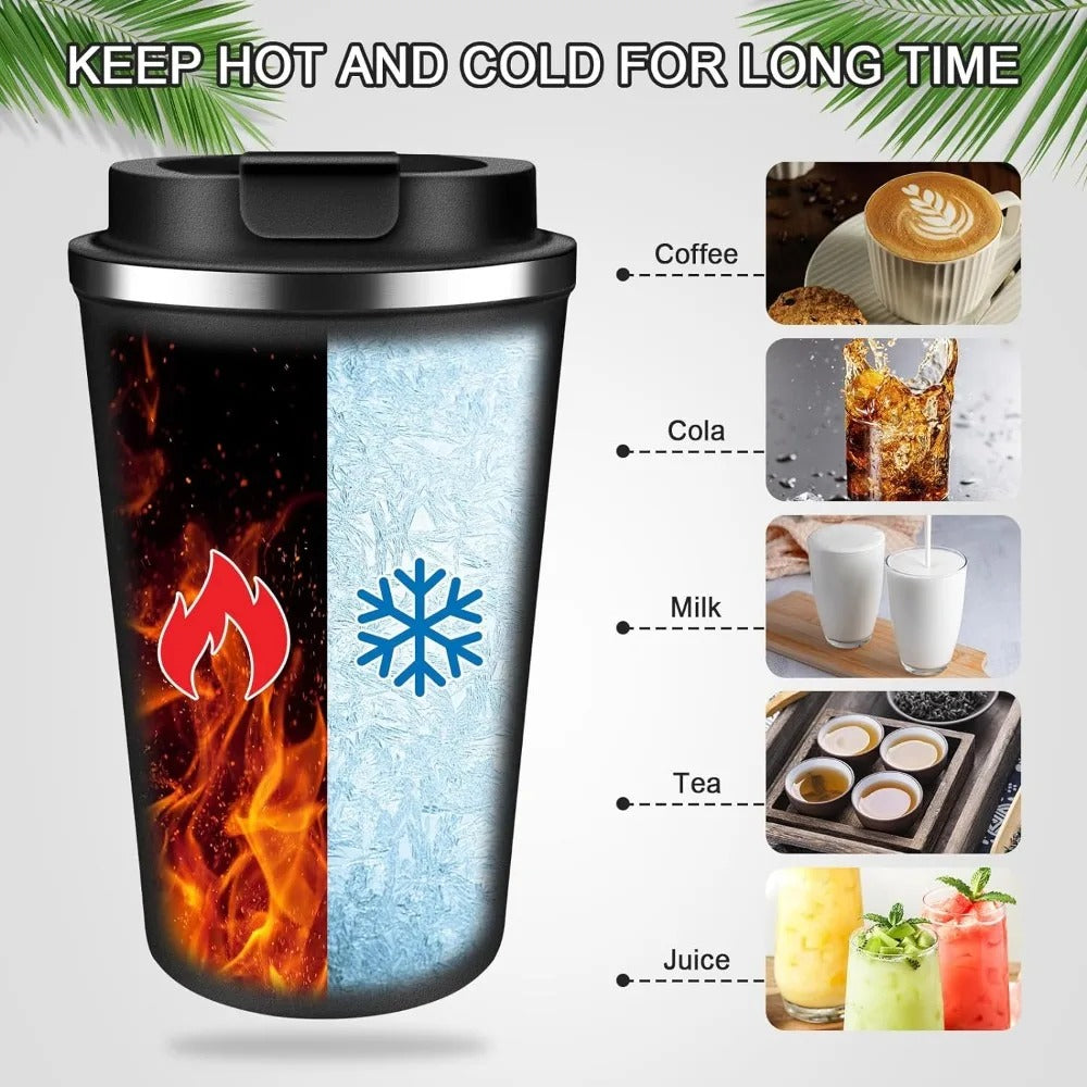 Smart Touch Temperature Display Stainless Steel Tumbler