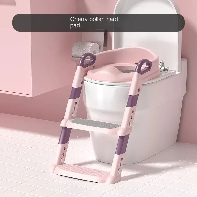 Children’s Training Toilet – Perfect for Boys and Girls, New Stepped Children's Toilet Foldable