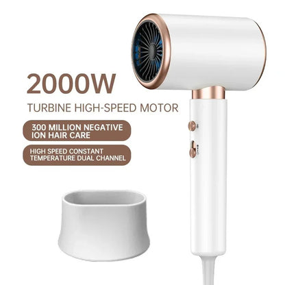 F37 Hair Dryer High-Speed Electric Turbine Airflow Low Noise Constant Temperature And Quick Drying Suitable For Home Salons