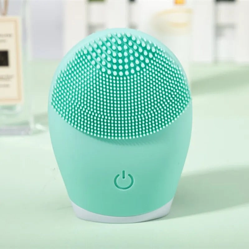 Luna SkinBrush™ | Strahlende Haut auf Knopfdruck ,Electric Silicone Facial Cleansing and Massaging Device for Pore Cleaning