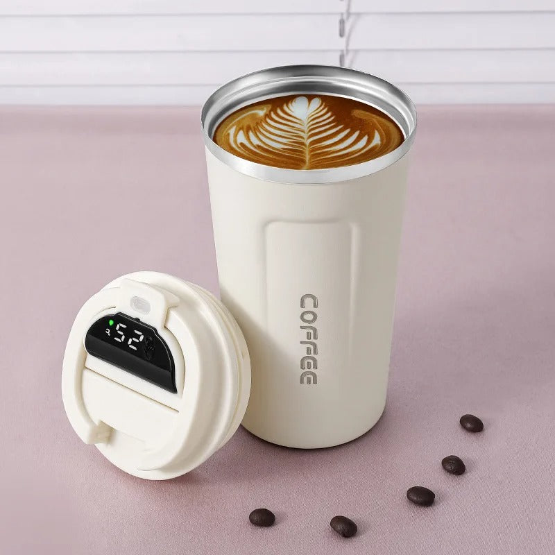 Smart Touch Temperature Display Stainless Steel Tumbler