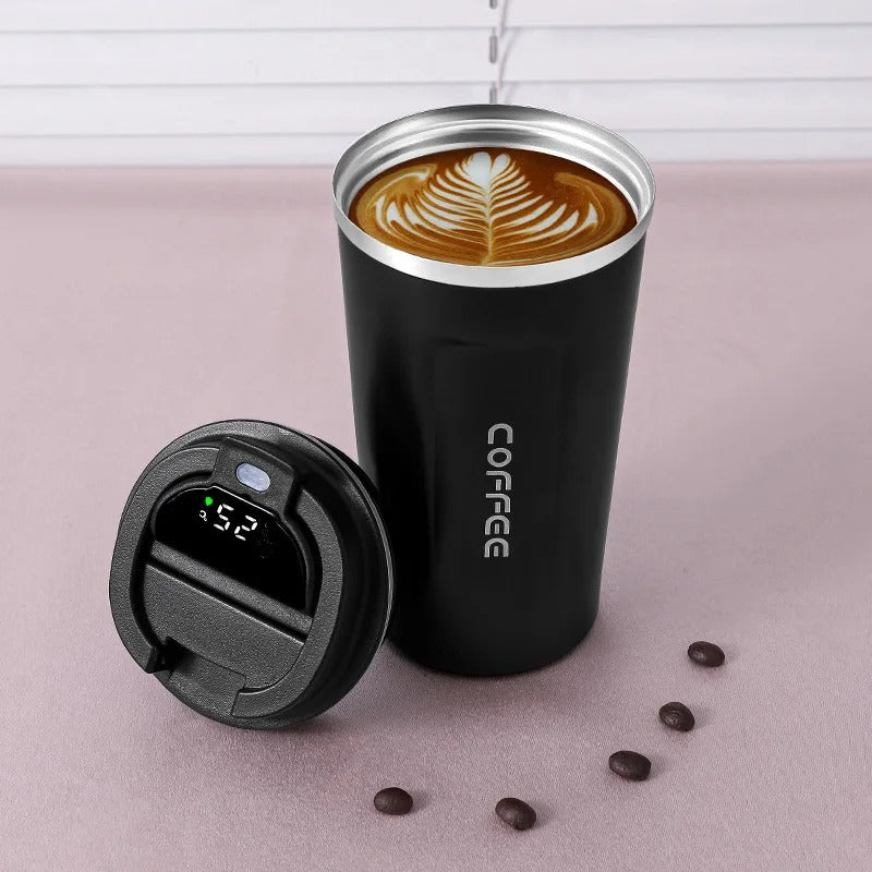 Smart Touch Temperature Display Stainless Steel Tumbler